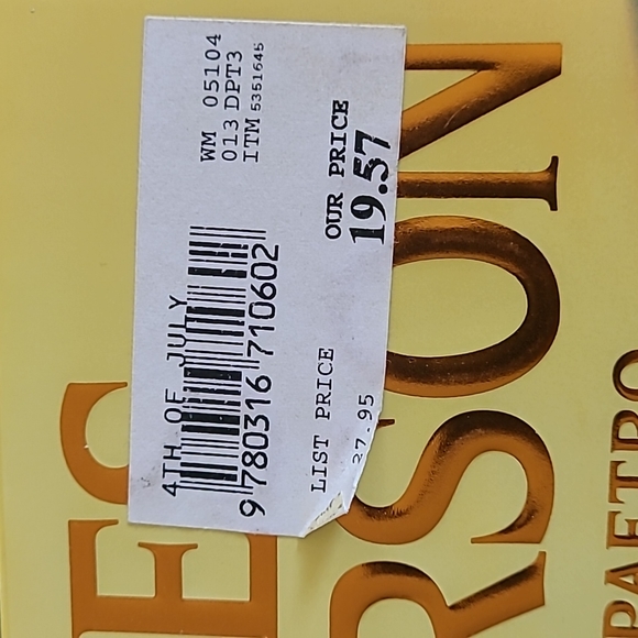 4th of July by James Patterson - Hardcover Book - Picture 8 of 8